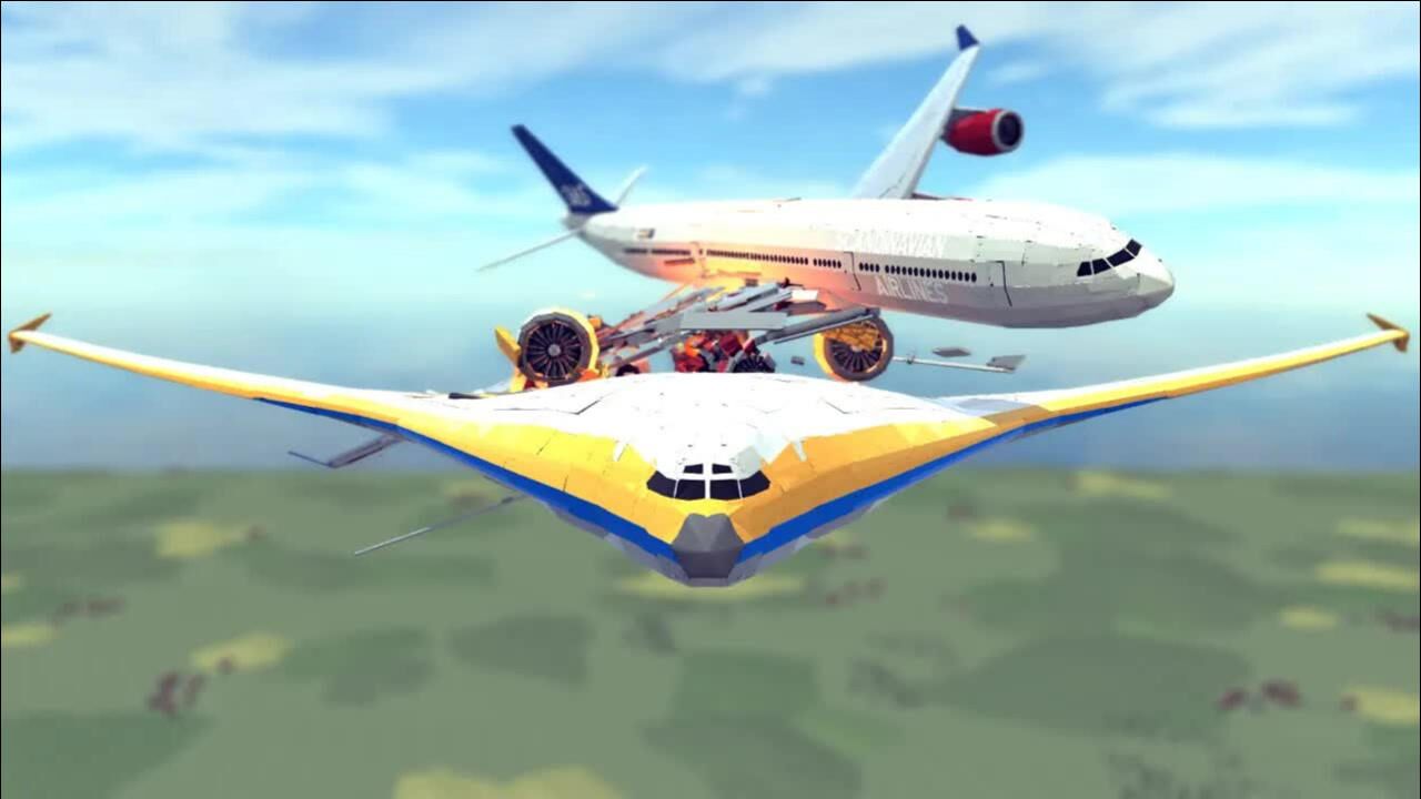 飞机紧急着陆坠毁合集10空客a340vs波音797