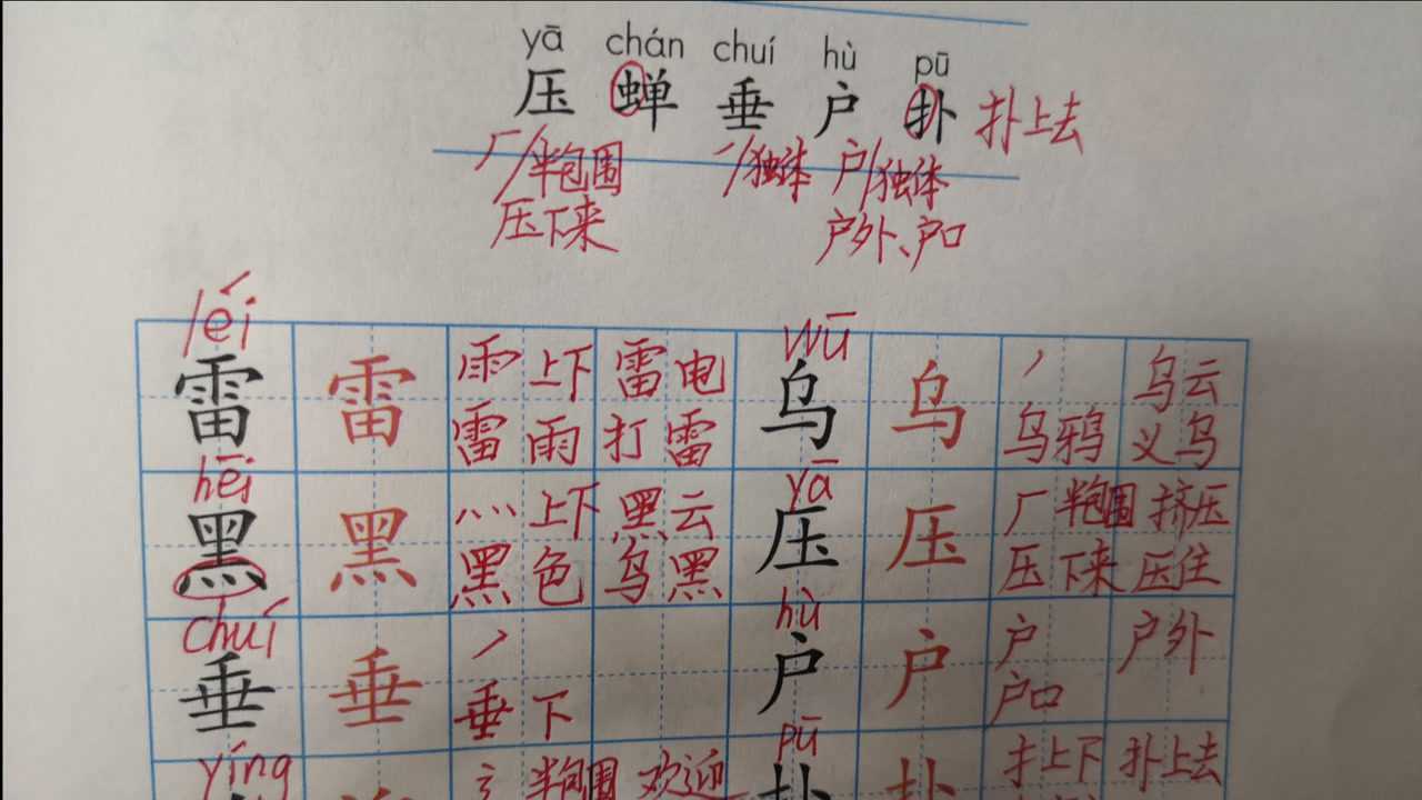三年级下册《燕子》课文学习,"闲散"这个词怎么读,注意多音字
