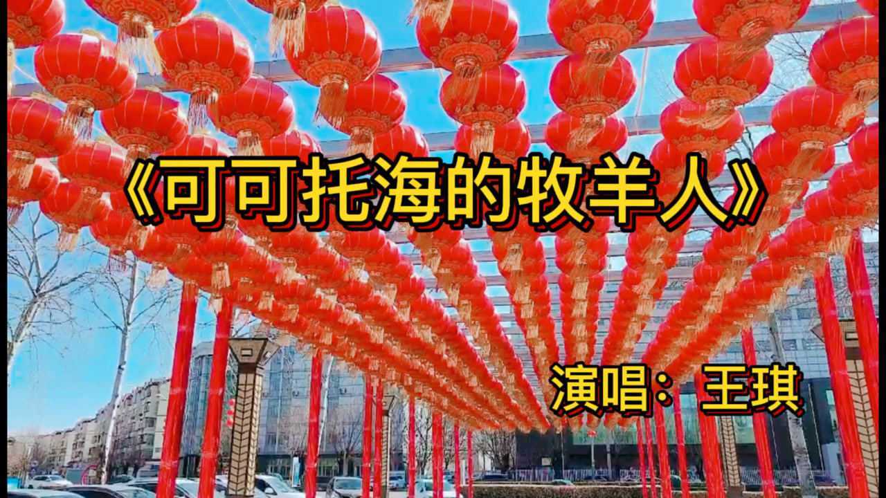 2021王琪在央视春晚演唱的歌曲《可可托海的牧羊人》