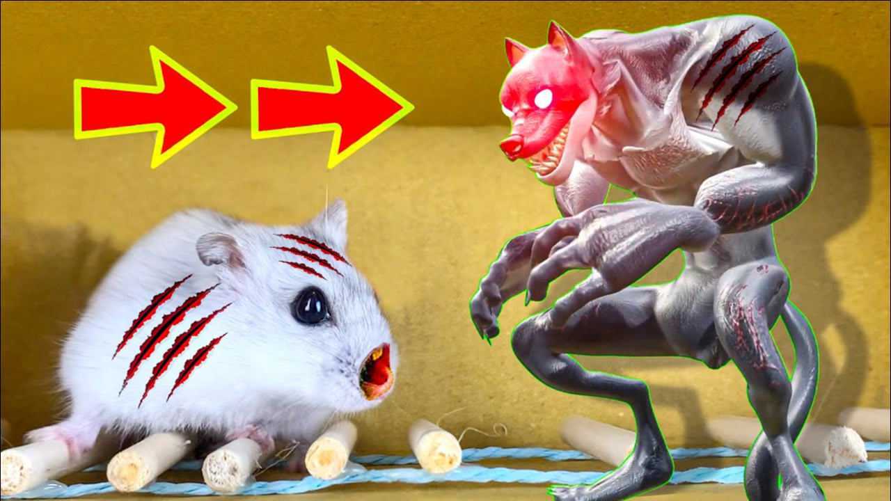 小仓鼠参加闯关游戏第一环节就遇狼人他会如何冲到终点