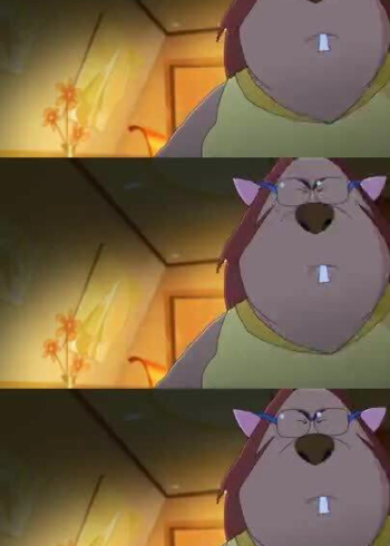 黑猫警长来了,牟三嘟见到偶像高兴极了