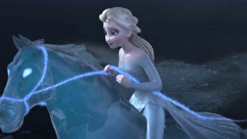 《冰雪奇缘2》4：艾莎通过水的记忆看到了父亲和母亲的经历，并知道了修建大坝的阴谋