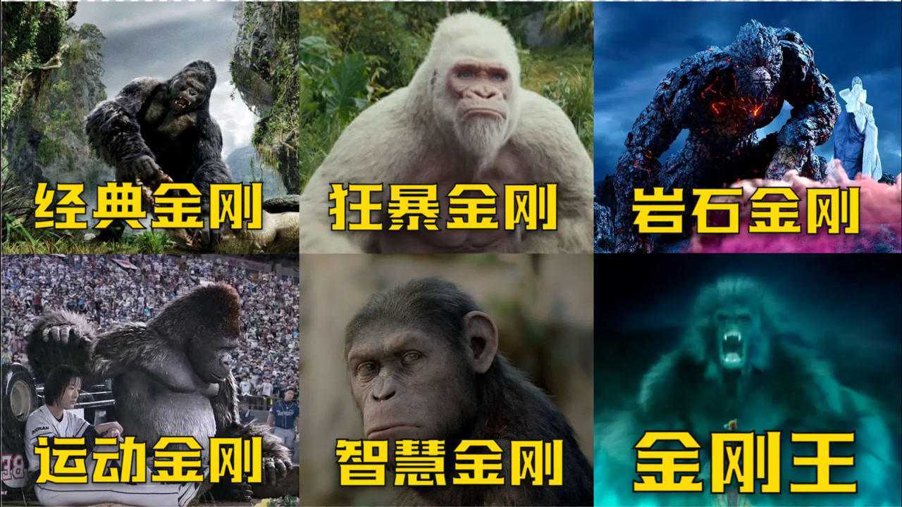 影视中的六大金刚,你觉得哪个更厉害,狂暴金刚太霸气了