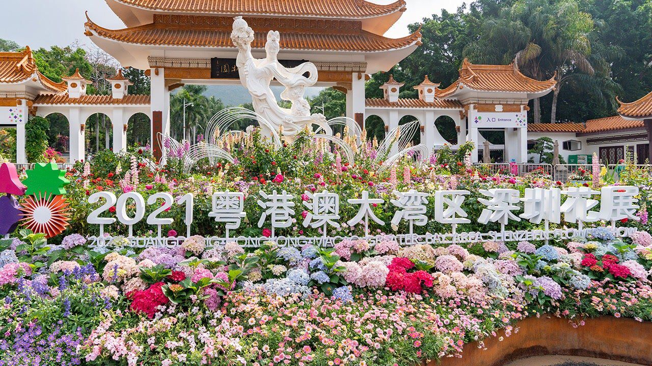 2021粤港澳大湾区深圳花展