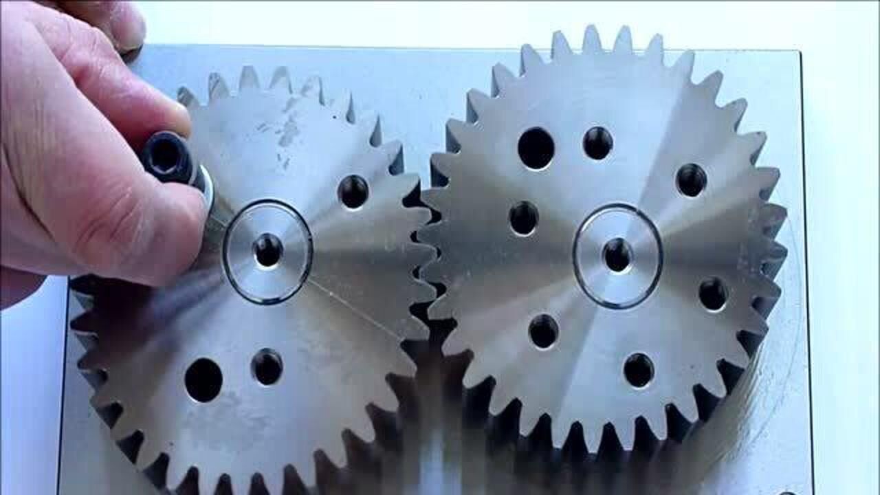 非圆齿轮,正弦曲线齿轮_腾讯视频