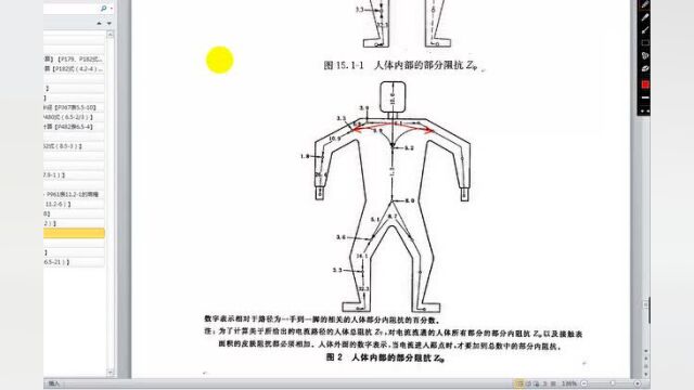 【配四勘误】人体内部阻抗【P1447图15.11】