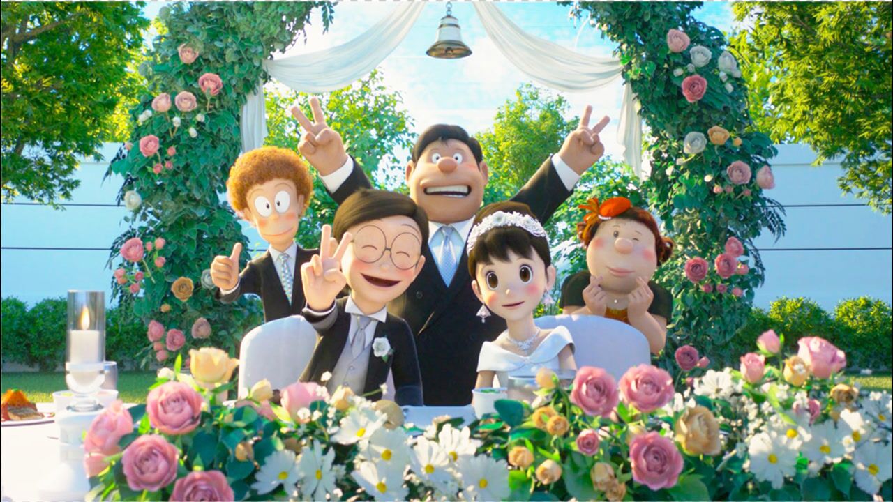 大雄和静香终于结婚了!《伴我同行2》内地定档,爷青回