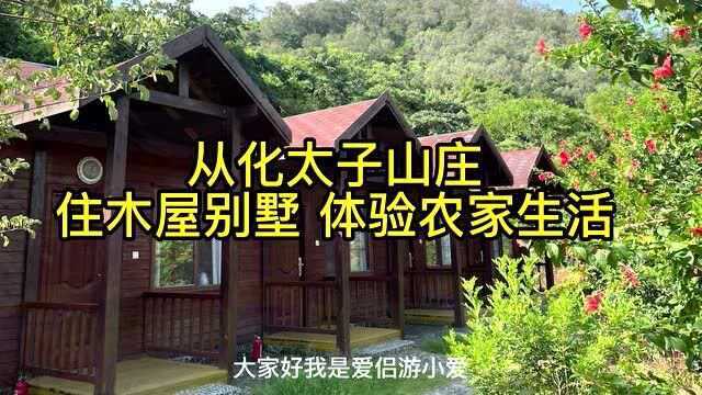 五一好去处,来从化太子山庄,住木屋别墅,享农家生活