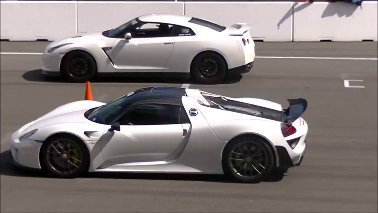 战神gtr vs保时捷918!
