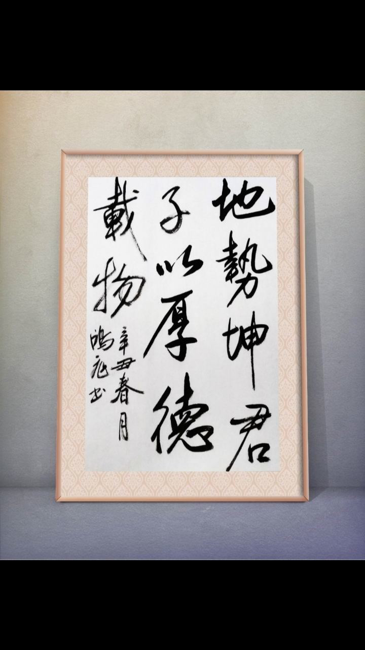 地势坤君子以厚德载物