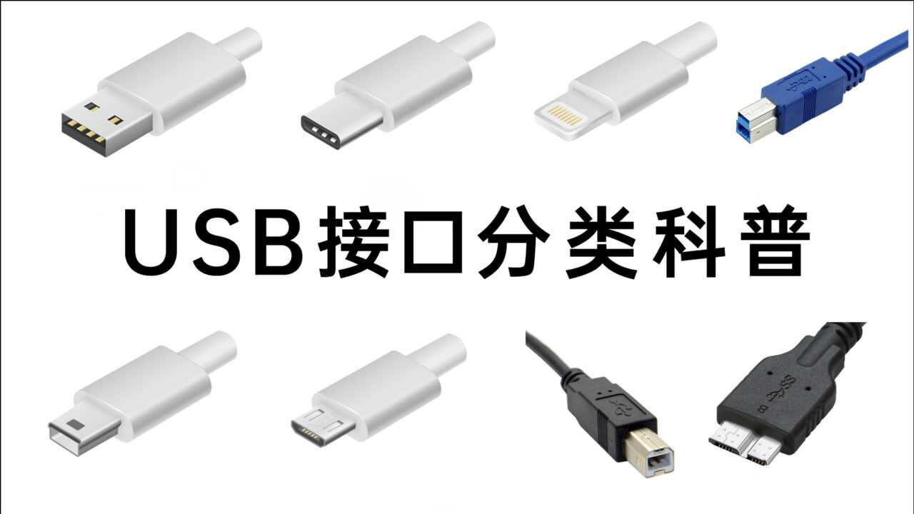Usb type a type b type c 3 4 usb2 0 usb3 0 usb4 1080p 