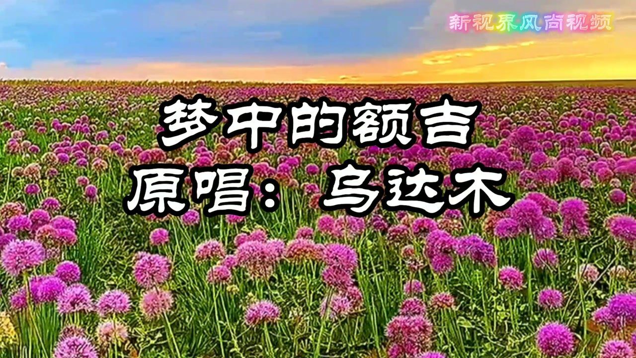 非常好听的蒙语歌曲梦中的额吉