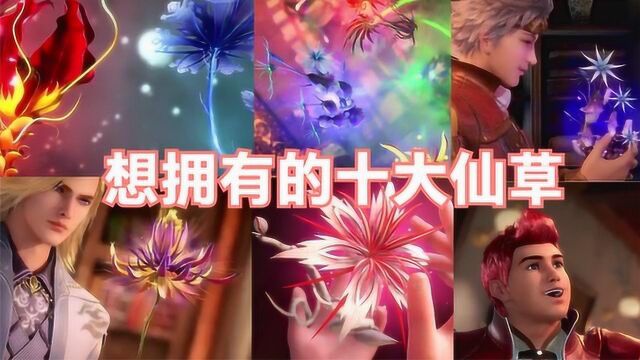 盘点斗罗大陆十大仙草,你都知道有哪些吗?