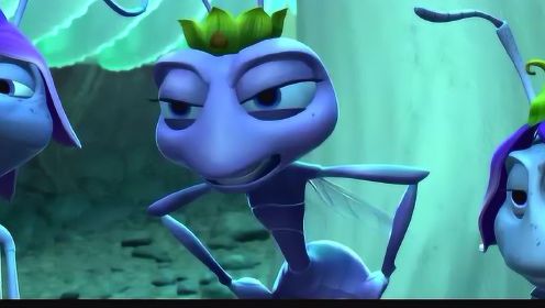虫虫危机 ：蚂蚁们在收集粮食，结果被被飞力破坏了，让女王很生气。