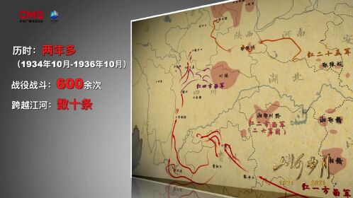 关于长征的一组数字平均每300米牺牲一名战士