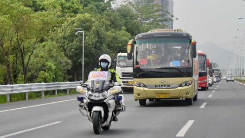 出动警力近800人次警车近500台，惠州交警为高考护航
