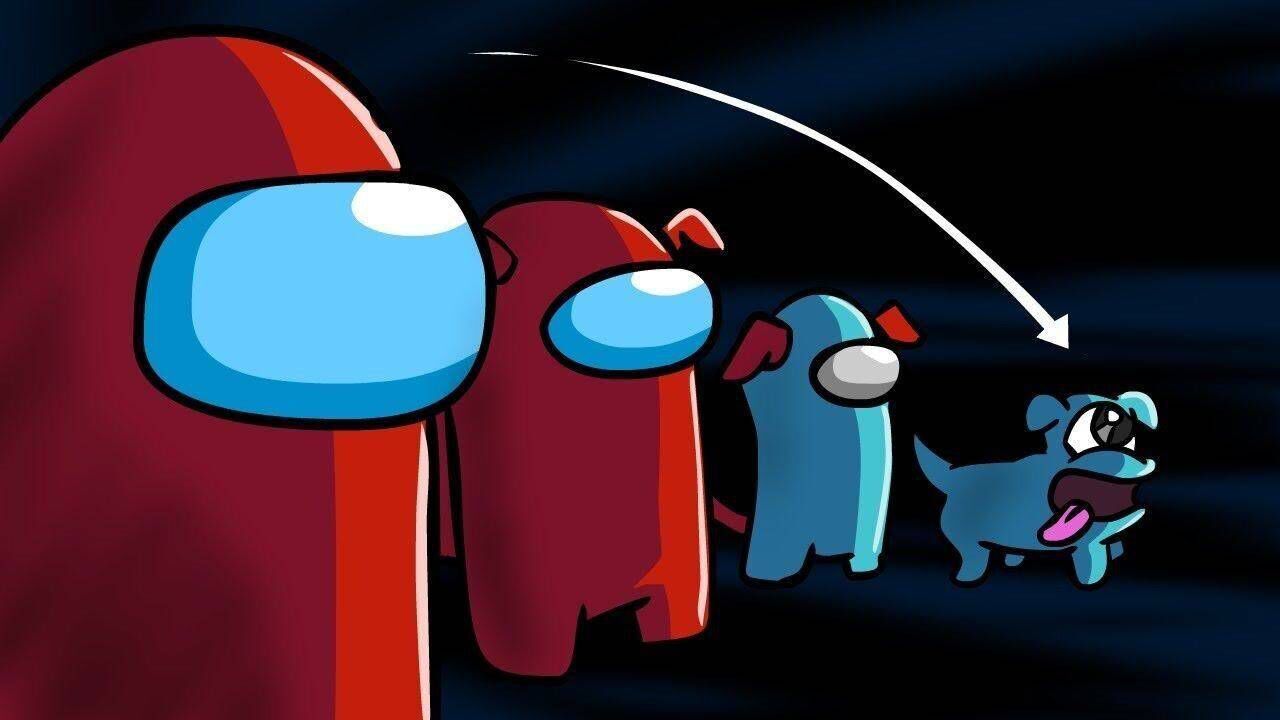 肥猫趣味游戏amongus小红超级内鬼变身宠物消灭同伴