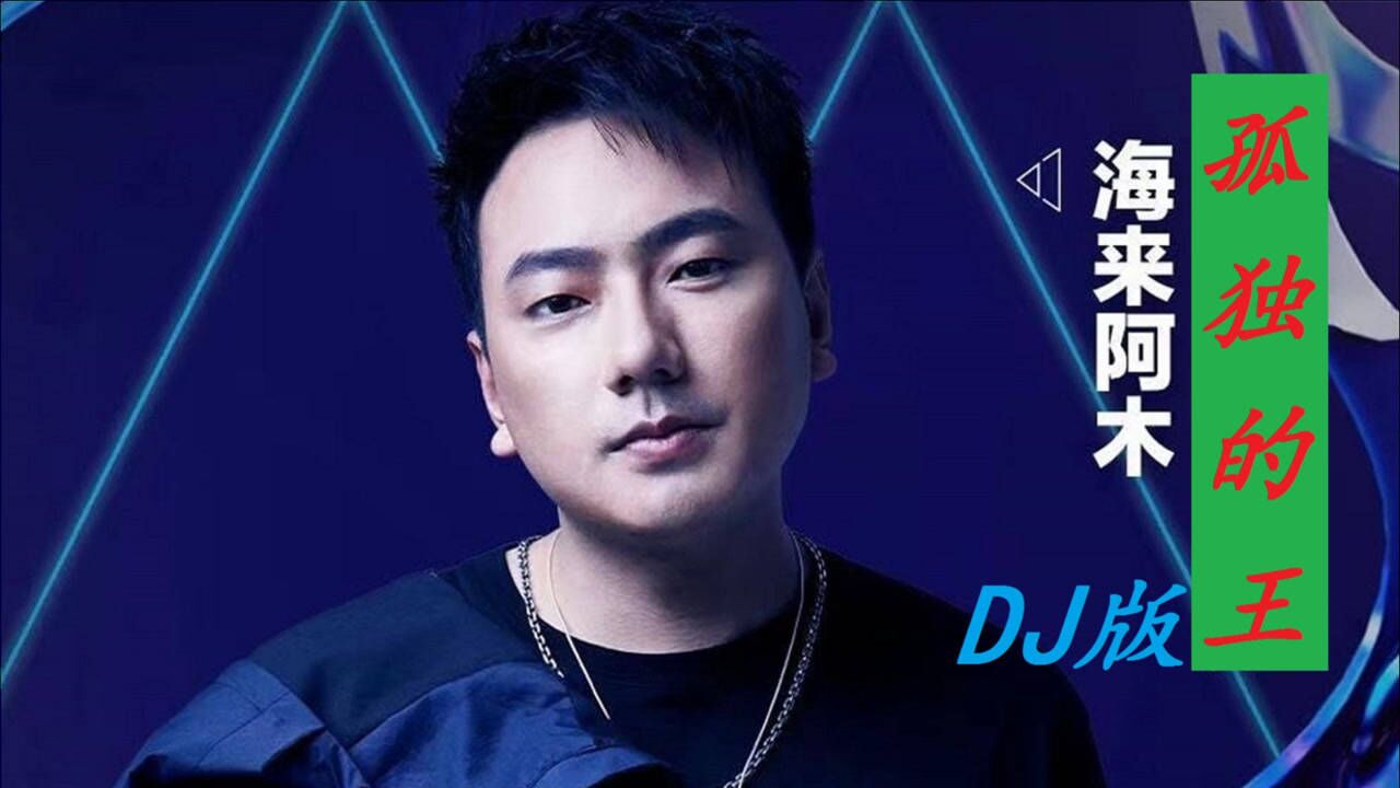 海来阿木新歌孤独的王dj名龙版独特的伤感嗓音让人沉醉