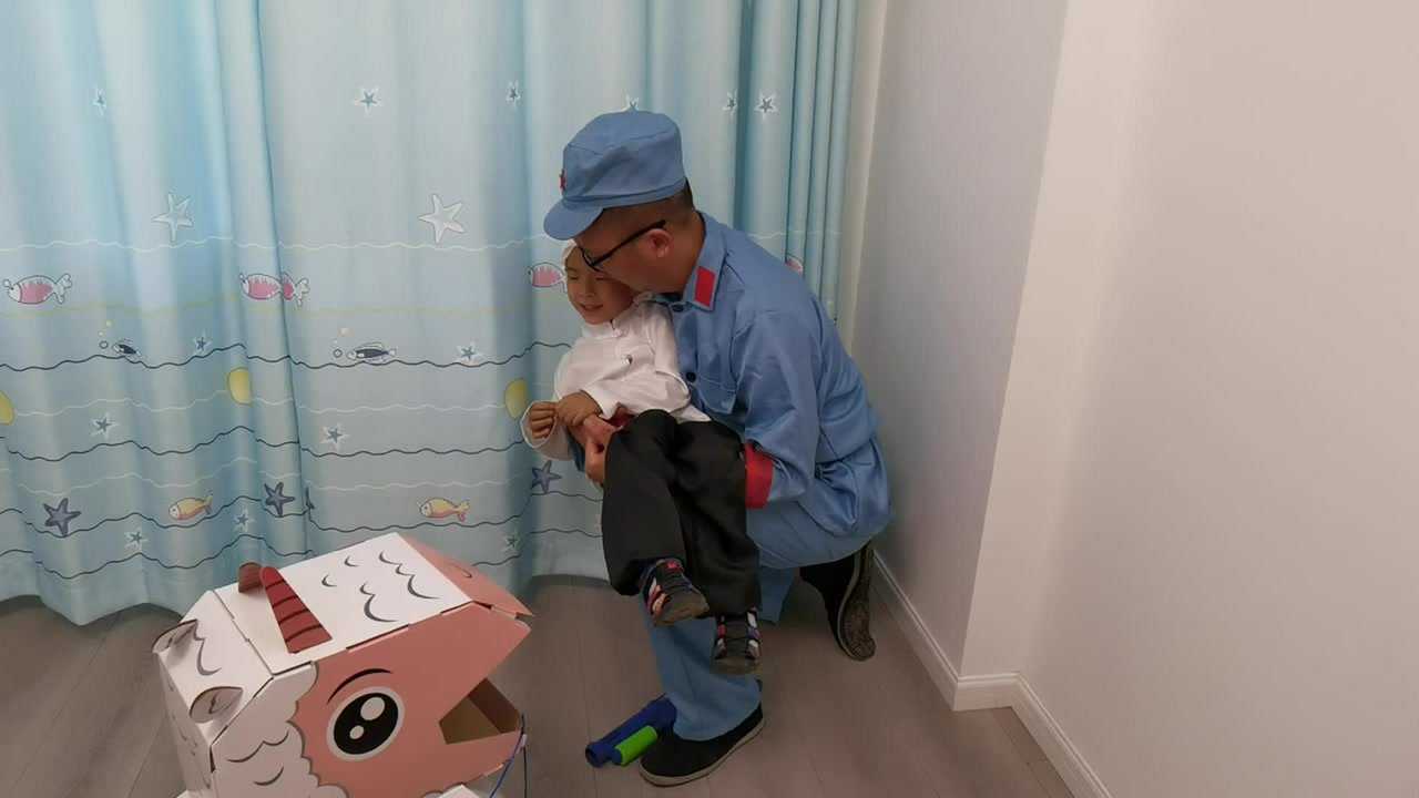 中五班 唐佳豪《鸡毛信》