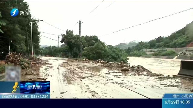 给力!南平暴雨致316国道塌方中断,公路部门全力抢通!