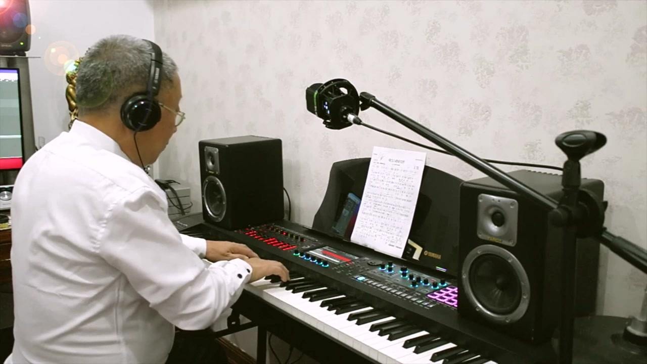 唱支山歌给党听&nbsp; 词:焦萍 曲:践耳 弹唱:王力新