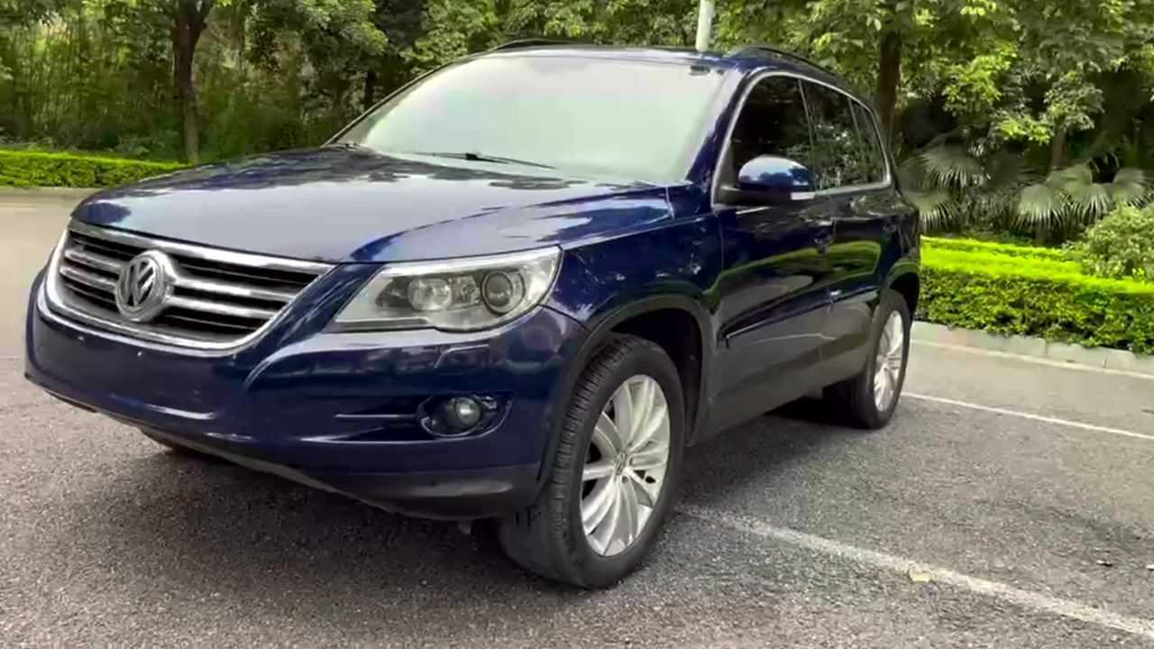 中梦汽车德国进口大众途观途威准11年20t四驱顶配宝石蓝全原版及80原