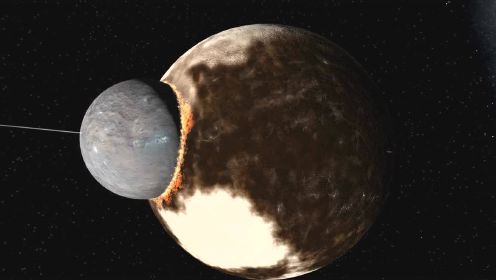 当谷神星撞击冥王星时，会有什么变化？ #一起探索无限世界#
