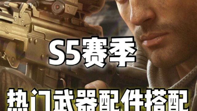 S5赛季热门武器配件搭配