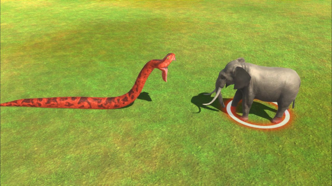 十多米长的泰坦巨蟒跟大象决斗蛇吞象可能吗