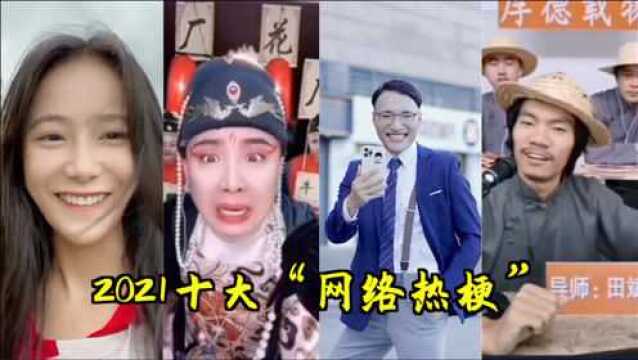 【万恶之源】2021十大“网络热梗”,厂公反诈宣传,网友:无敌了