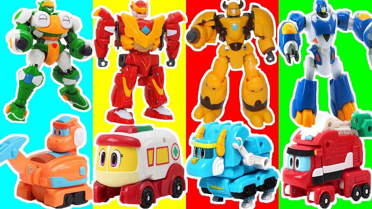 安迪讲故事 帮帮龙解救星原小宝变身机器人玩具_高清1080p在线观看