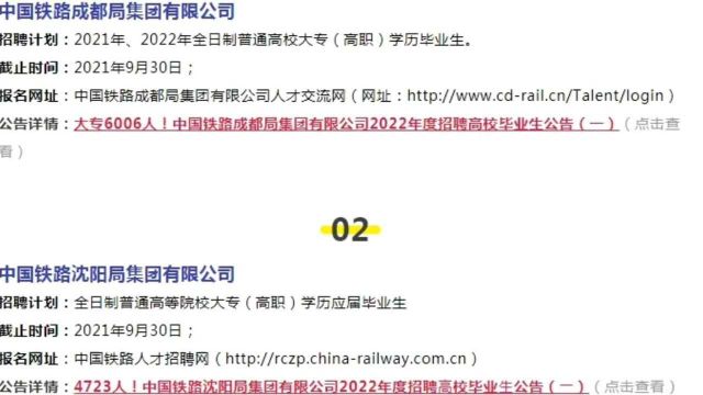 铁路系统招聘4.6万余人,大专学历,往届毕业生可报,不限户籍