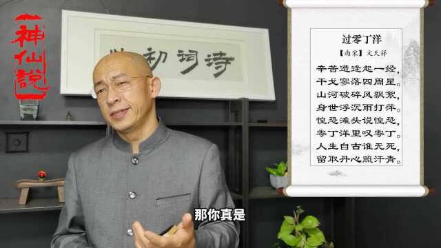 诗词初心【南宋】文天祥《过零丁洋》辛苦遭逢起一经