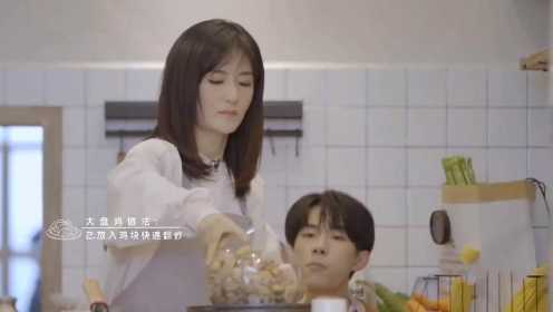 谢娜做饭到底有多好吃？直接徒手切豆腐，张杰：我太有口福了！