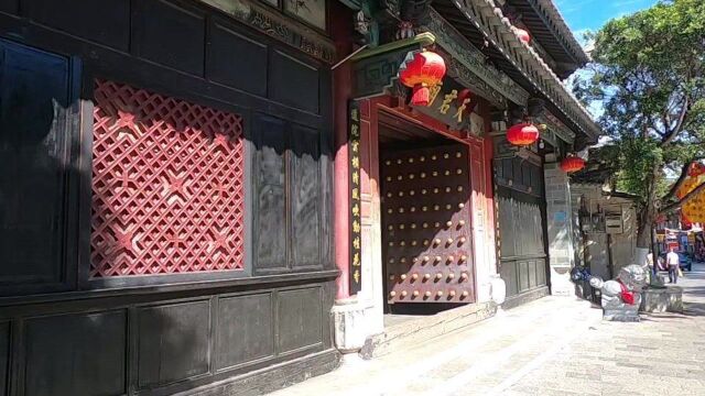 云南建水的天君庙,是建水的“七寺八庙”之一,布局类似城隍庙