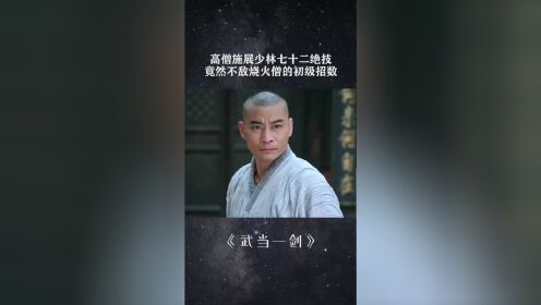 高僧施展少林七十二绝技，竟然不敌烧火僧的初级招数#鹅剧征集令