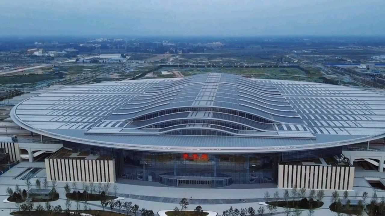 亚洲最大高铁站雄安站_高清
