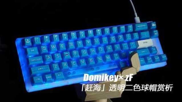 Domikey* zF 「赶海」透明二色球帽赏析 