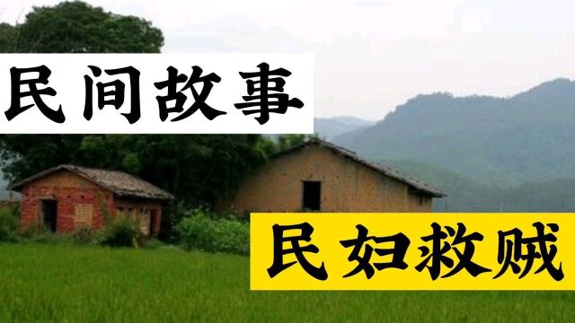 民间故事《民妇救贼》