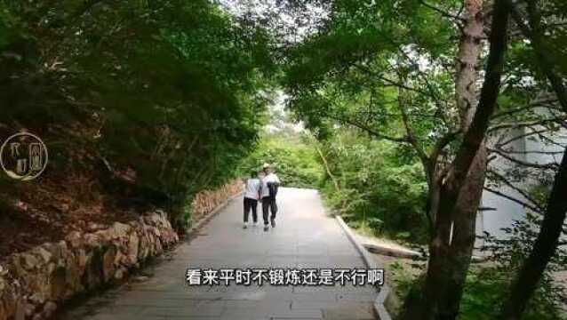 农村小遥为啥自己去旅游?瞒着媳妇去大孤山爬山,你们来过吗?