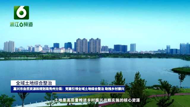 嘉兴市自然资源和规划局秀州分局:党建引领全域土地综合整治助推乡村振兴 