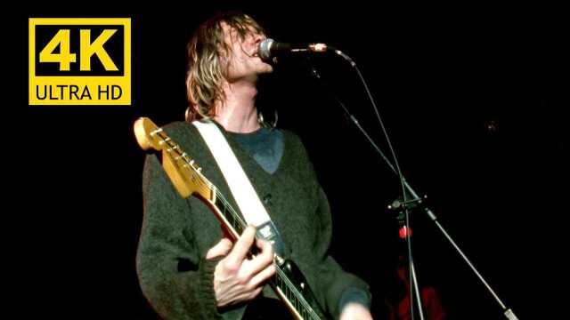 【4K修复】涅槃乐队Nirvana《Lithium》经典现场 Live At The Paramount (1991)