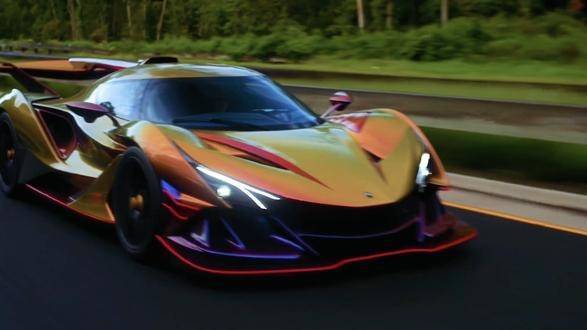 来自北欧神话里的梦幻座驾#阿波罗ie 金龙