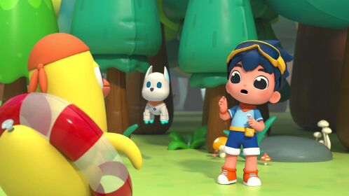 旗旗号精彩瞬间46:橡皮鸭和皮皮鲁船长的第1次相遇!