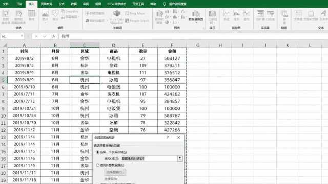 373Excel技巧数据透视表以表格的形式显示