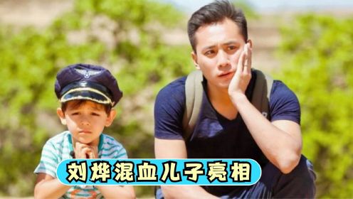 刘烨混血儿子罕见亮相，小小年纪就会说三国语言，刘烨谈儿子合集
