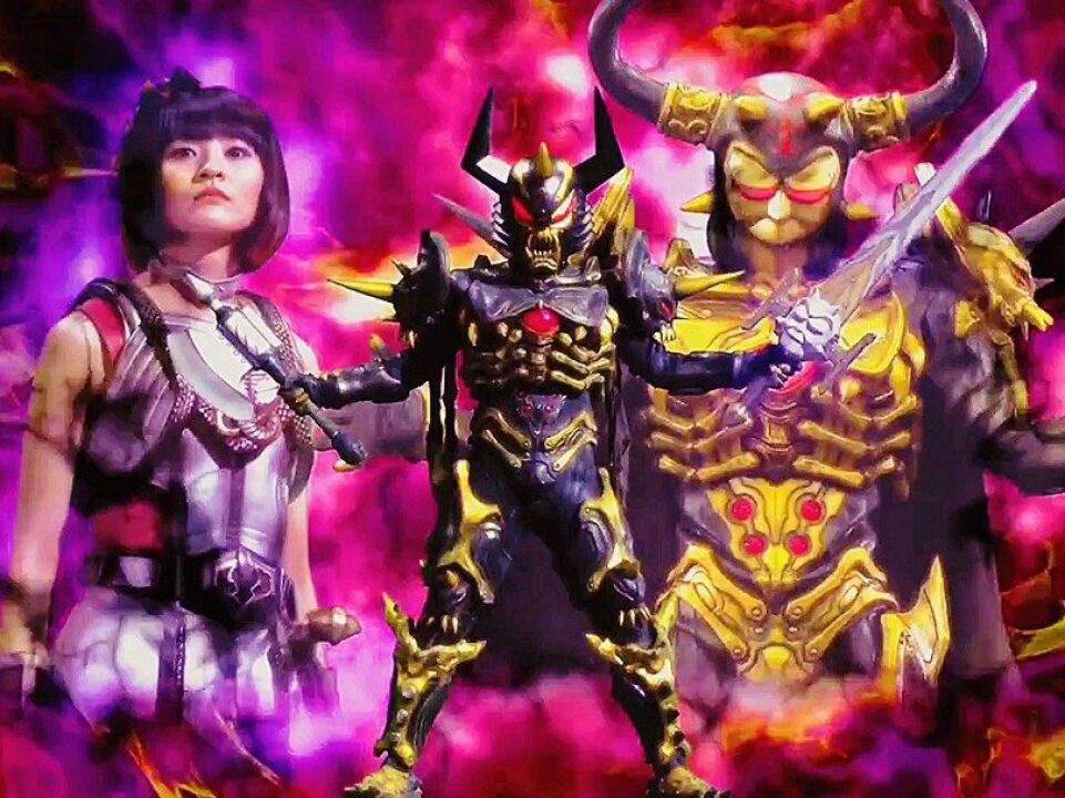 宇宙恶魔古阿军团三兄妹灵魂合一,决战艾克斯与银河维克特利奥特曼