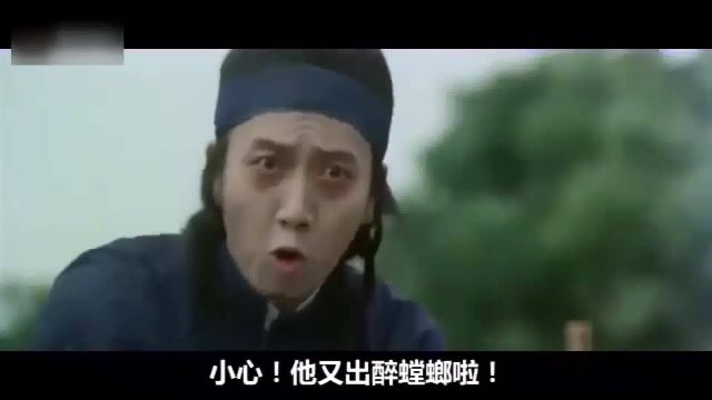 袁信义大战腿王黄正利,四4大高手绝技对战醉螳螂,过瘾!