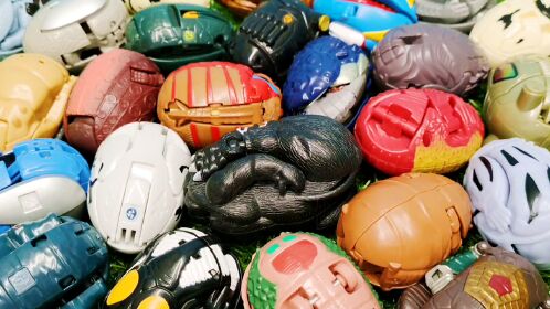 奥特曼系列怪兽变形蛋玩具大作战 怪兽哥斯拉 怪兽哥莫拉