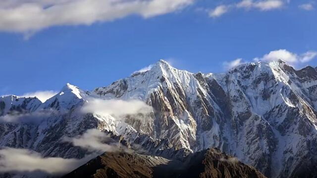 雪山雪景